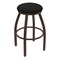Holland Bar Stool Co 25" Swivel Counter Stool, Brnz Finish, Blk Vinyl Seat X802 - alternate 1